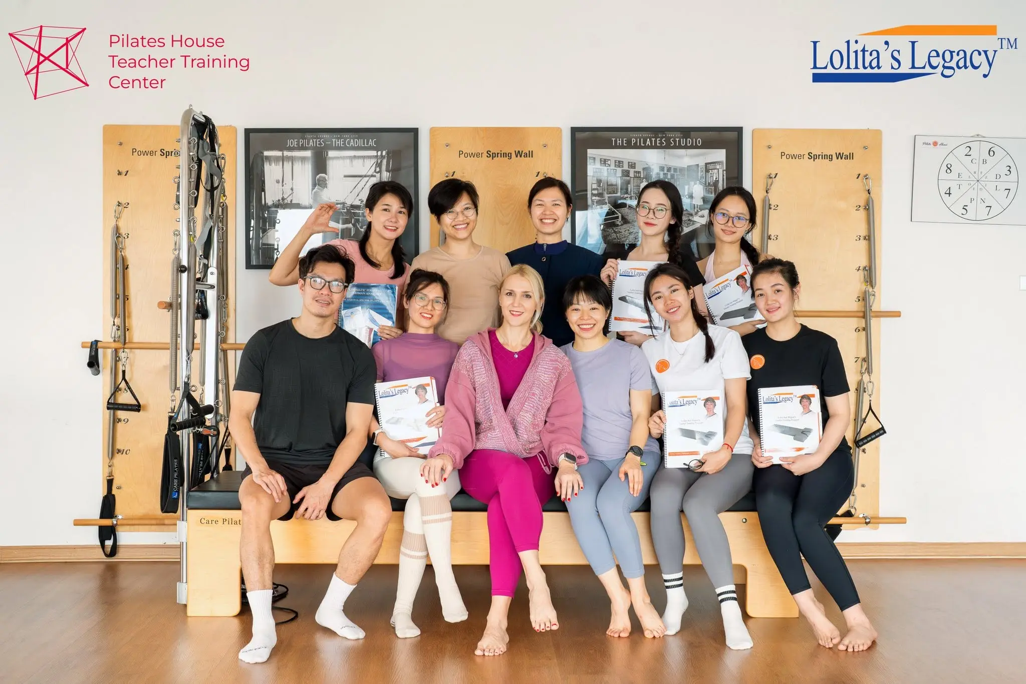 Đội ngũ huấn luyện viên Core Pilates tham gia đào tạo chuyên môn